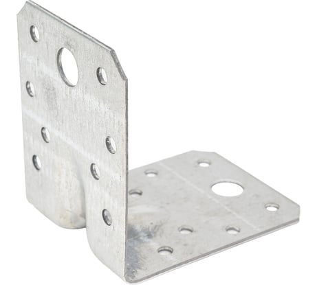 Gigant Крепежный усиленный уголок 70х70x55х1.8 мм цинк 124145