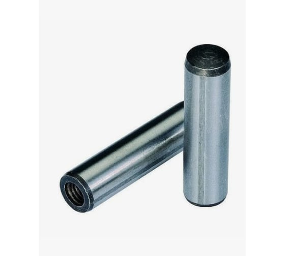 Штифт ЦКИ цилиндрический DIN7979D m6 6х28 с внутренней резьбой, б/п, 5 шт 11872 1