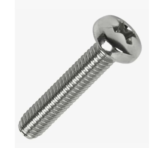 Винт ЦКИ DIN7985 М3х3 Ц Ph 1 100 шт 91042 1