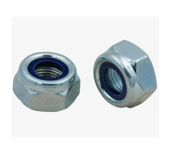 Гайка самокнтрящаяся ЦКИ DIN985 М 2.5 8 Ц SW 5.0 50 шт 37626 1