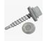Саморез кровельный TOOLAS 4,8 х 38(35) (7004 серый) 1кг. 1109378 1