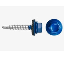 Саморез кровельный TOOLAS 4,8 х 38(35) (5005 синий) 1кг. 1109376