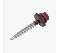 Саморез кровельный TOOLAS 4,8 х 51 (3005 вишня) 1кг. 1109380