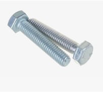 Болт DIN 933 М6х14 нержавеющая сталь А2-70. полная резьба 500 шт. Крепсталь K000237