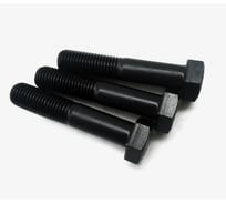 Болт DIN 960 М8х1х80 (10.9) оксид. неполная резьба 200 шт. Крепсталь K000308