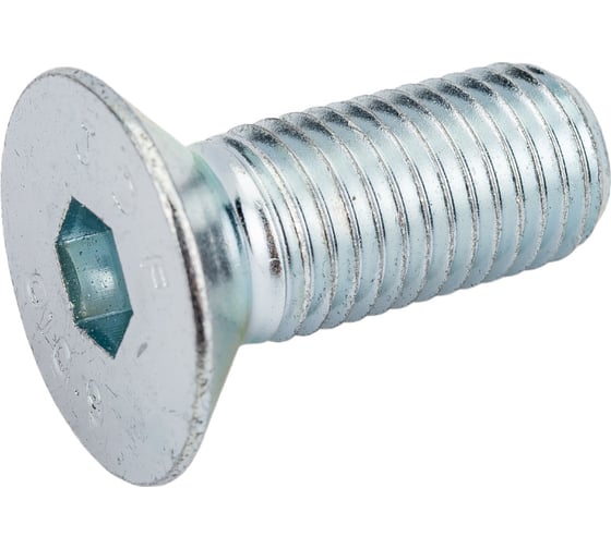 Винт ZAMETAL М16x40, пр. 10.9, с пот. гол., в/ш, DIN 7991, оц., уп. 50 шт. ZA521347
