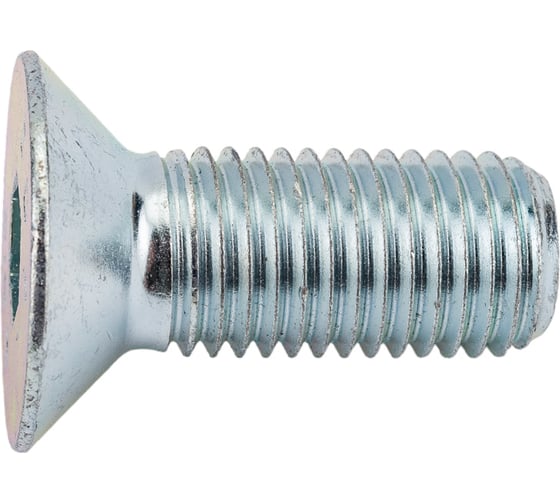 Винт ZAMETAL М16x40, пр. 10.9, с пот. гол., в/ш, DIN 7991, оц., уп. 50 шт. ZA521347