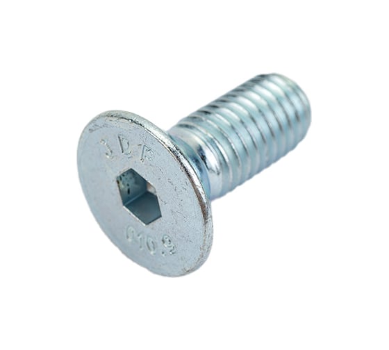 Винт ZAMETAL М10x25, пр. 10.9, с пот. гол., в/ш, DIN 7991, оц., уп. 200 шт. ZA521071