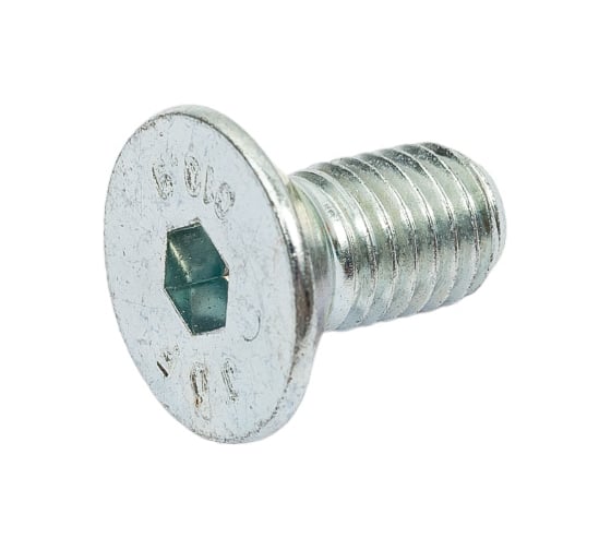 Винт ZAMETAL М10x20, пр. 10.9, с пот. гол., в/ш, DIN 7991, оц., уп. 200 шт. ZA521064
