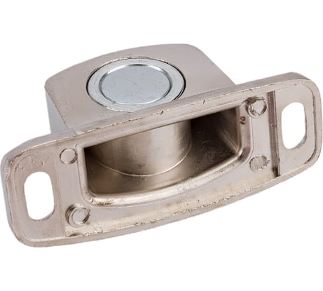 Дверной ограничитель магнитный, скрытой установки, Brante сатин никель 606785