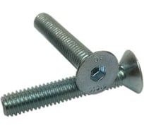 Винт ZAMETAL М20x40, пр. 10.9, с пот. гол., в/ш, DIN 7991, оц., уп. 25 шт. ZA521439