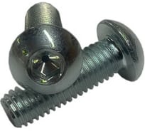 Винт ZAMETAL М10x25, пр. 10.9, с полук. гол., в/ш, ISO 7380-1, оц., уп. 200 шт. GE103085