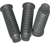 Приварная шпилька резьбовая DIN 32501 М6х20 нержавеющая сталь А2. неполная резьба 1000 шт. Крепсталь K002716