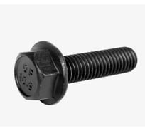 Болт DIN 6921 М14х60 10.9 с насечкой оксидированное покрытие полная резьба 50 шт. Крепсталь K000064