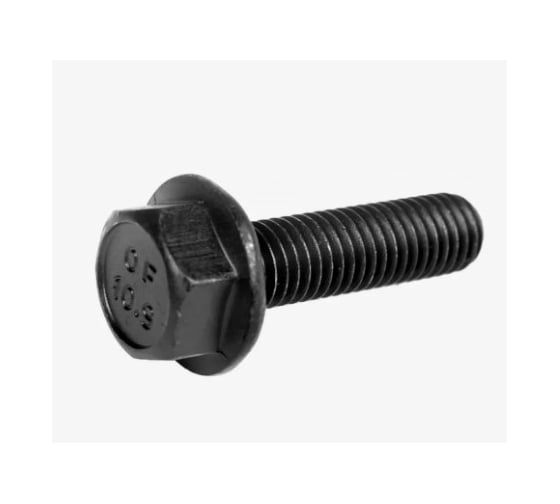 Болт Крепсталь DIN 6921 М14х60 10.9 с насечкой ОКС. Полная резьба 50 шт. K000064 1