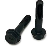 Болт DIN 6921 М14х80 10.9 оксидированное покрытие неполная резьба 35 шт. Крепсталь K000067