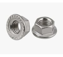 Гайка DIN 6923 (10.0) М16 Dacromet. 100 шт. Крепсталь K002268