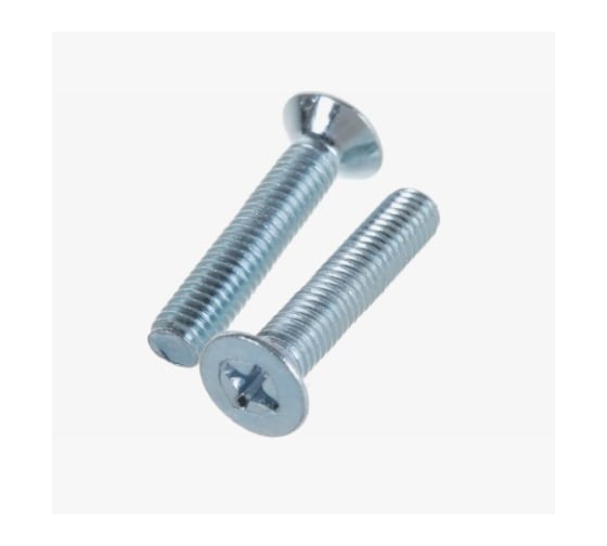 Винт Крепсталь DIN 965 М6х40 цинк. Полная резьба 500 шт. K001800 1