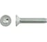Винт резьбовыдавливающий DIN 7500М Torx М4х8 цинк. 1000 шт. Крепсталь K002243 1