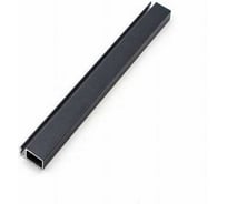 Профиль рамный Метизик АГАТ 25x10 серый москитный стандарт 2м. 6211.08