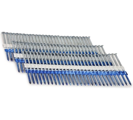 Гвозди Finka строительные, реечные R21 2.8x60 Ring NK цинк, 3000шт R21-2860NK-R