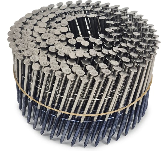 Гвозди Finka фасадные, барабанные 2.3х60 Ring A2 нерж сталь, 2400шт CN-2360A2-R 1