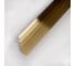 Декоративная полоса Forming P1 h=20 нержавеющая сталь AISI 304 0,8 мм Gold Satin длина 1500 3008 2