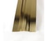 Декоративная полоса Forming P1 h=20 нержавеющая сталь AISI 430 0,8 мм Gold Satin длина 1500 3007 2
