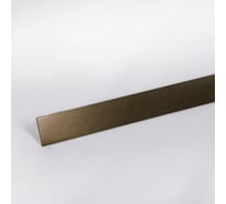 Декоративная полоса Forming P1 h=30 нержавеющая сталь AISI 304 0,8 мм Bronze Antique Chaotic длина 1500 3047