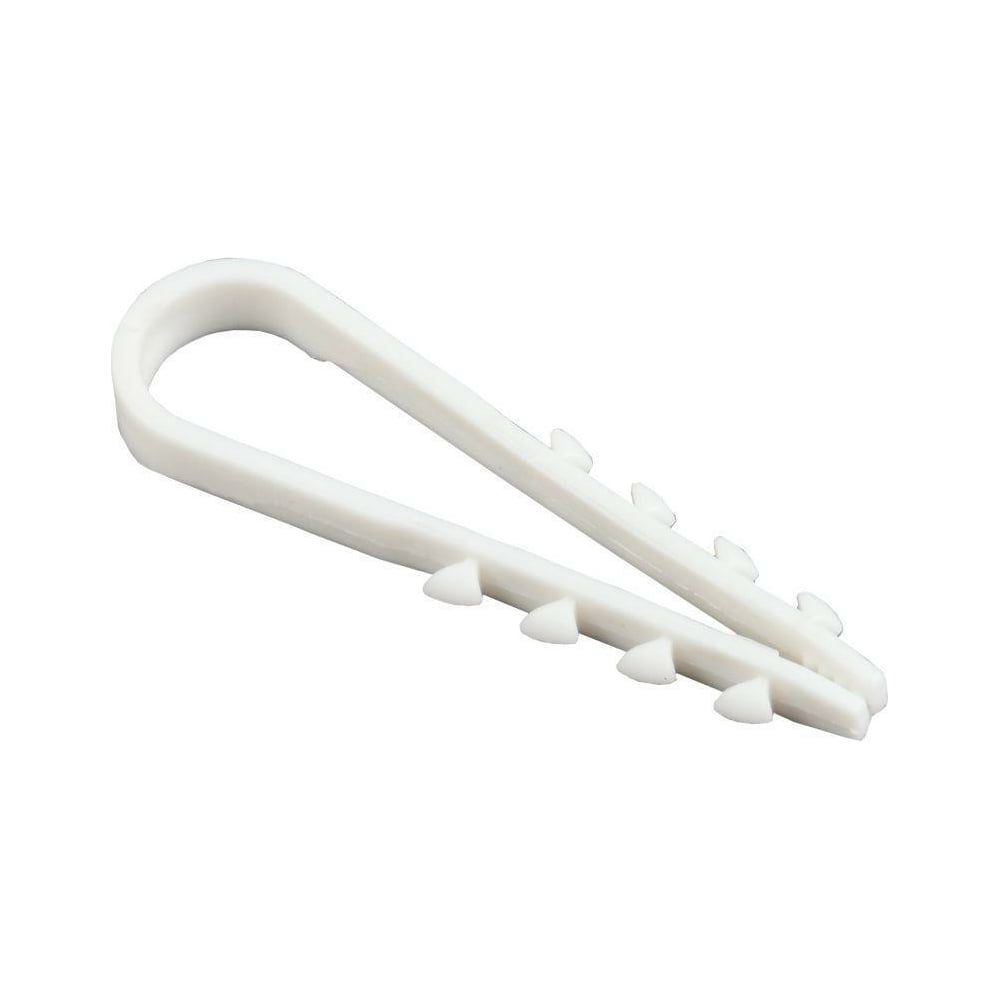 Дюбель-хомут VKL electric 5-10 мм, нейлон, белый, уп. 100 шт. 1006439 ...