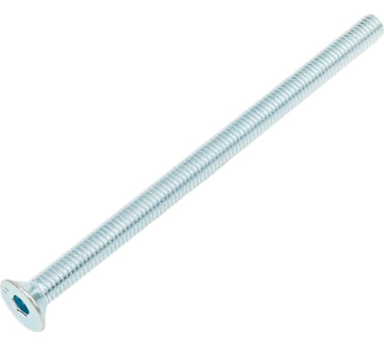 Винт ZAMETAL М6x100, пр. 8.8, с пот. гол., в/ш, DIN 7991, оц., уп. 100 шт. ZA515872