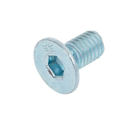 Винт ZAMETAL М6x12, пр. 8.8, с пот. гол., в/ш, DIN 7991, оц., уп. 500 шт. ZA515742