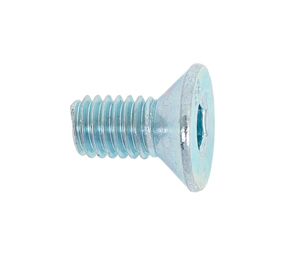 Винт ZAMETAL М6x12, пр. 8.8, с пот. гол., в/ш, DIN 7991, оц., уп. 500 шт. ZA515742