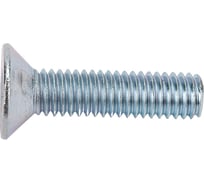 Винт ZAMETAL М6x25, пр. 8.8, с пот. гол., в/ш, DIN 7991, оц., уп. 200 шт. ZA515797