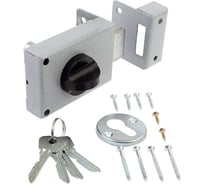 Замок накладной Зенит ЗН1-1.1 (ГЛЗ) (серый) 00034349