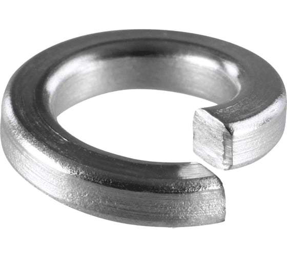 Шайба Крепсталь пружинная (гровер) DIN 7980 / (2,5х2,5) М10 цинк, 25кг K003449 1