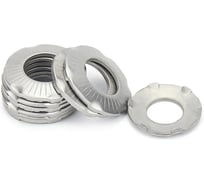 Шайба контактная рифленая с зубцами М12 цинк-ламель. 1000 шт. Крепсталь K003174