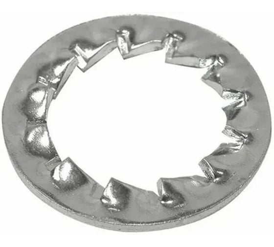 Шайба Крепсталь зубчатая DIN 6798 J М16 цинк. 500 шт. K003152 1