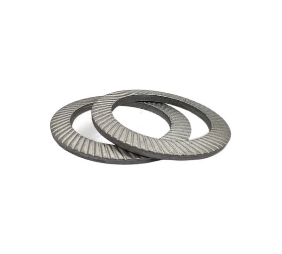 Шайба Крепсталь стопорная Schnorr М8 тип VS (88121) цинк-ламель. 500 шт. K003235 1