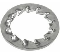 Шайба зубчатая DIN 6798 J М30 цинк. 100 шт. Крепсталь K003156