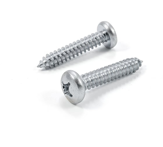 Саморез Крепсталь DIN 7981 С (PH) 4,2х45 цинк (Zp Cr3). Полная резьба 500 шт. K002807 1