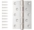 Петля врезная Apecs 120*80-B4-Steel-NISM 00035469 1