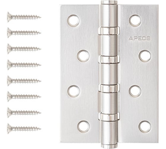 Петля врезная Apecs 100*70-B4-Steel-NISM 00035466 1