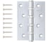 Петля врезная Apecs 100*70-B4-Steel-CRS 00035467 1