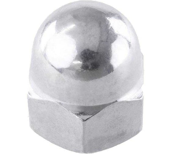 Гайка ЦММ М 6 DIN 1587 колпачковая, оцинкованная, 500 шт 0Т-00010667 1