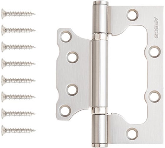 Петля накладная APECS 100*75*2,5-B2-Steel-NISM 00035459 1