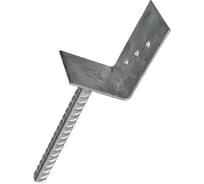 Основание колонны бруса SWFS 84х335х130х4, d=19мм, тип L, оцинк. тов-158163