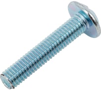 Винт ZAMETAL М5x25, с полусфер. гол. и прессш., DIN 967, оц., уп. 500 шт. ZA514226