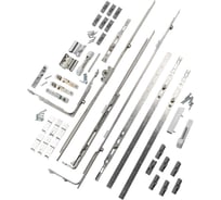 Москитные системы KOMFORT оконная фурнитура UPT футурусс комплект ширина 400-1000 мм высота 590-1600 мм 1 шт КФЮОК7738