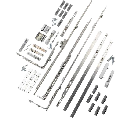 Комплект фурнитуры на пластиковую дверь UPT KOMFORT москитные системы КФЮДВ7740 1